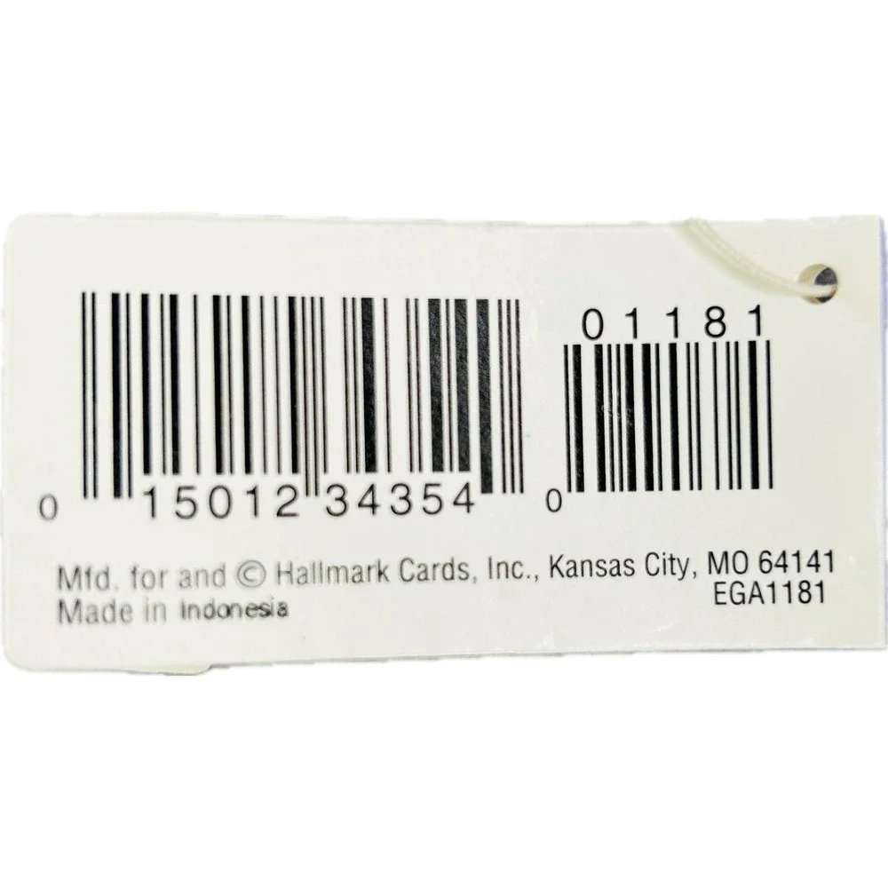 Hallmark‎ PANSY CART 2 pc Trinket Box with Tag